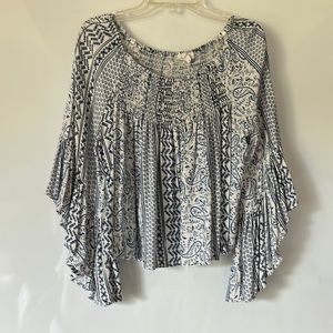 Olivaceous Beachy Off the Shoulder Top